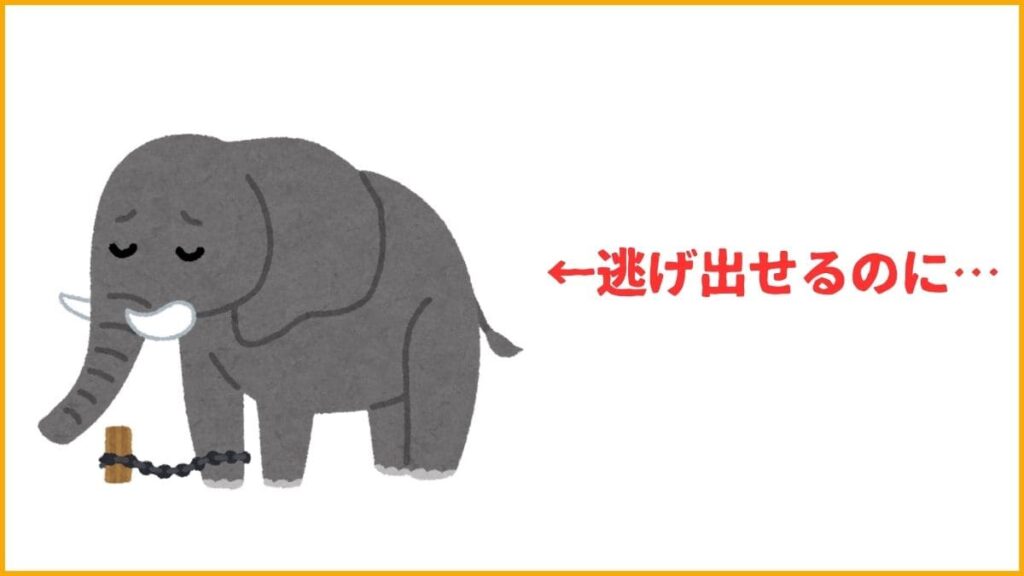 サーカスの象に学ぶ「学習性無力感」とは?