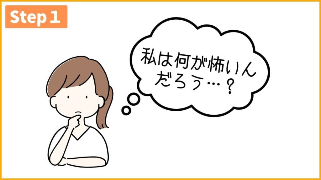 STEP1: なぜ怖い？自分の気持ちを深く知る（自己理解）