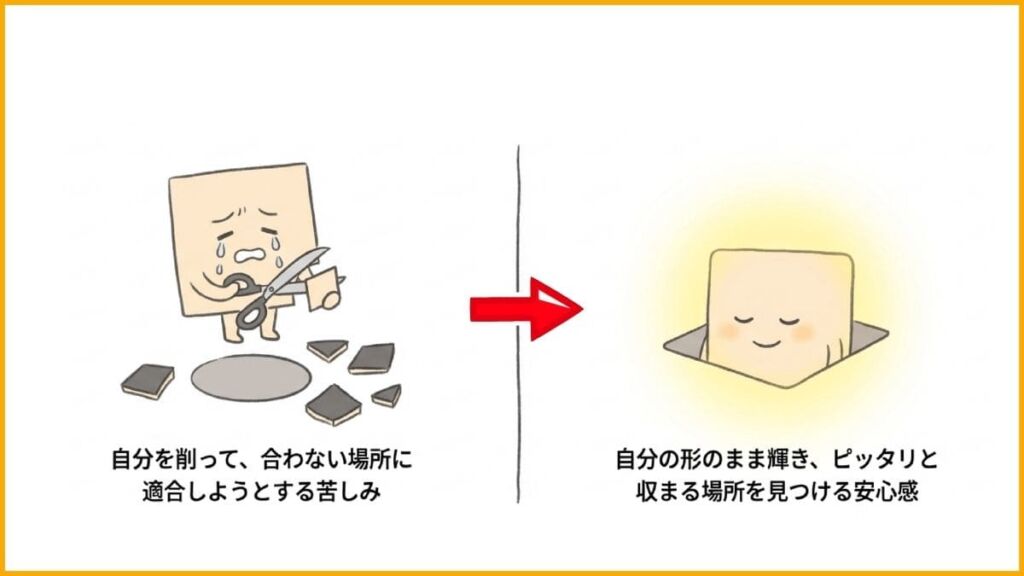 「根本は変えられない」と気づいたら、楽になった