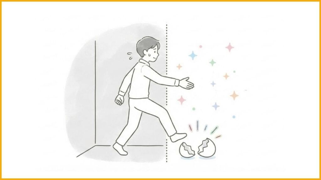 高校でのデビューを決意。主体的に動き始めた転機