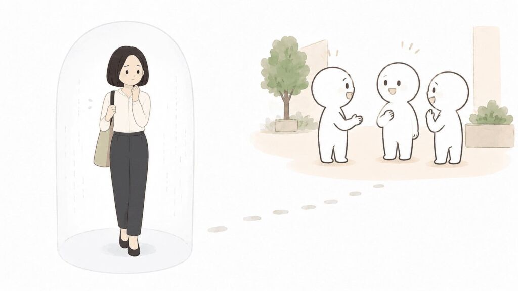 長年抱えてきた「人との関わりが怖い」という悩み