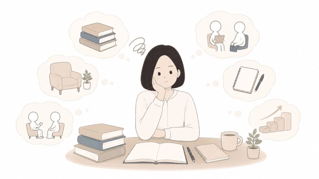 カウンセリングもコーチングも試したけれど変われなかった