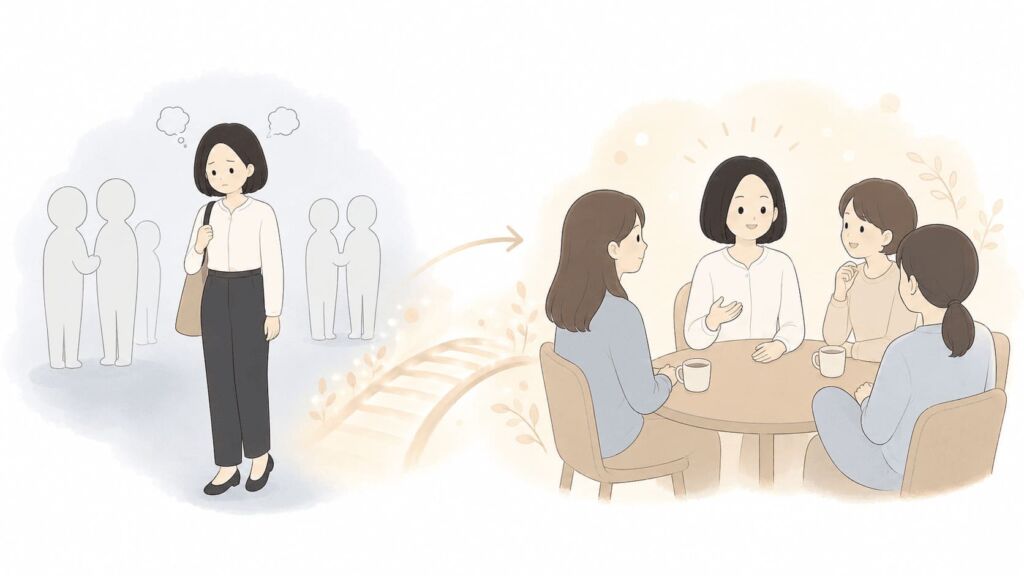 悩んでいた頃と今——対人不安が改善してどう変わったか