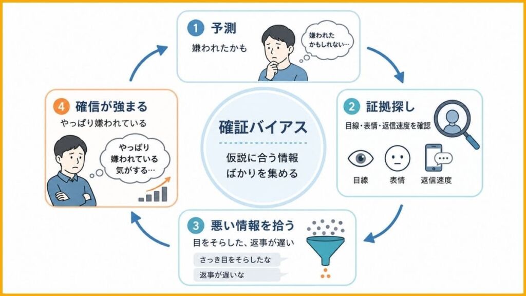 予測を確信に変える「確証バイアス」の仕組み