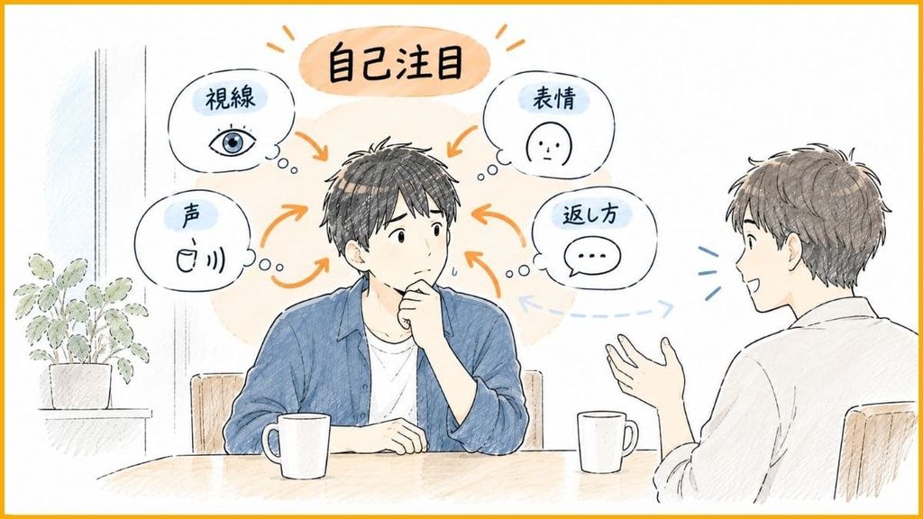 人に会うと疲れる本当の理由。自分をチェックし続ける自己注目